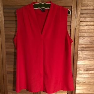 NIC+ZOE Red Blouse